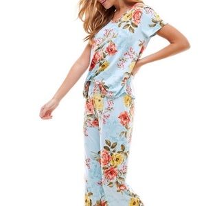 Floral loungewear set